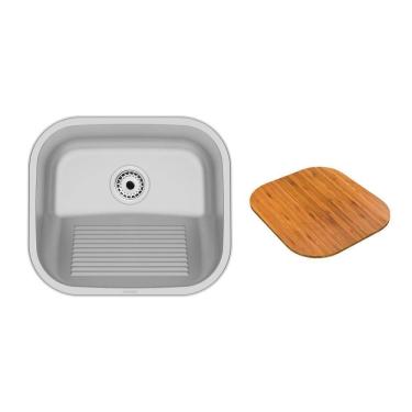 Imagem de Tanque Tramontina Hera Compact 19 40X35 94404117 Aço Inox Es