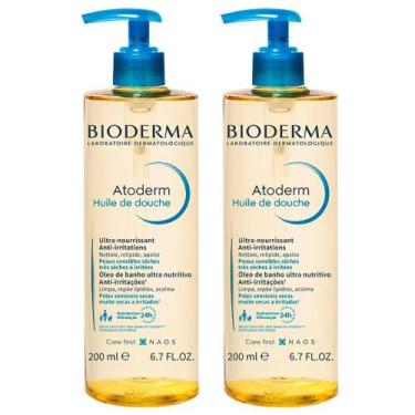 Imagem de Bioderma Atoderm Kit com 2 Unidades  Óleo de Banho 200ml, Kit
