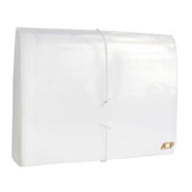 Imagem de Pasta Sanfonada Plástica Duplicata 12 Divisoes Cristal Acp