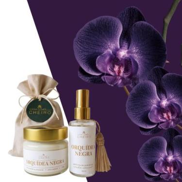 Imagem de Kit Presente Vela Aromática 140g + Perfume de Ambientes 60ml - Casa Di