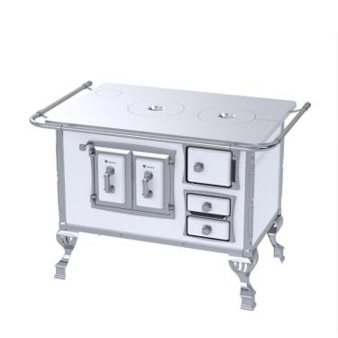 Imagem de Fogao a Lenha Venax n 2 Sec XVIII Chapa de Aluminio Branco SE