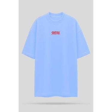 Imagem de Camiseta Oversized Shatark Homem-Aranha - Azul Claro-Masculino