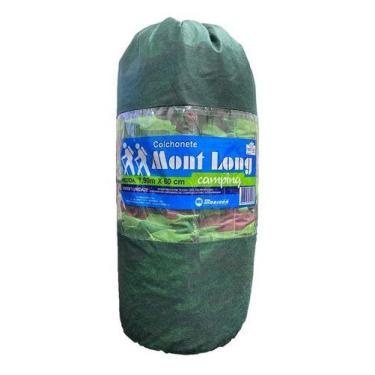 Imagem de Kit 2 Colchonete Camping Solteiro Grande Verde - F.a Maringa