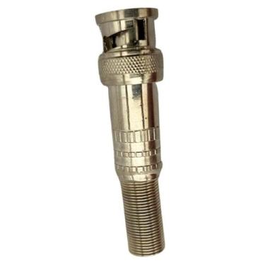 Imagem de Kit 10 Conector BNC Conector Mola Parafuso 4mm Para Câmera de Seguranç