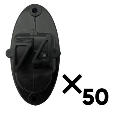 Imagem de KIT 50 Isolador Para Cerca Elétrica Simples - ALUMIHASTE