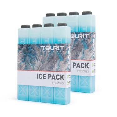 Imagem de Pacotes de gelo TOURIT reutilizáveis para refrigeradores, lancheiras/c
