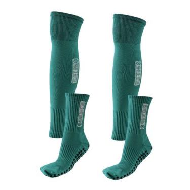 Imagem de Kit Meiao Cortado + Meia Multiesportes Antiderrapante Mania - Mania de