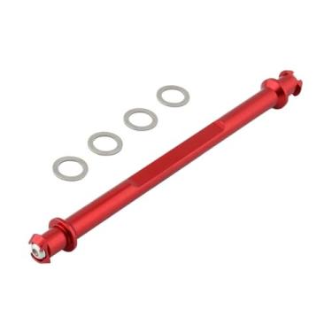 Imagem de Baoblaze Apoio para os pés para motocicleta, suporte para os pés, extensão, modificação, leve, haste de suporte para pés para bicicleta elétrica, Vermelho