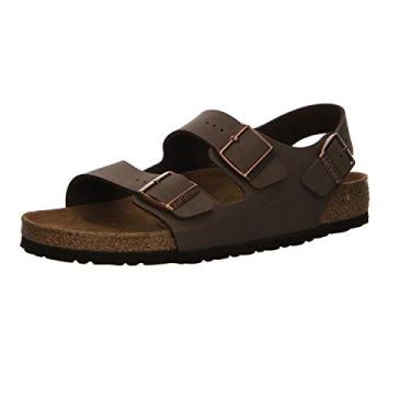 Imagem de Birkenstock Essentials Sandália unissex Arizona EVA, Mocca marrom, 11 Women/9 Men