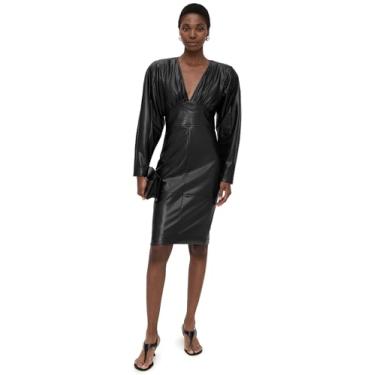 Imagem de Ronny Kobo Vestido Cindie feminino, Preto, M