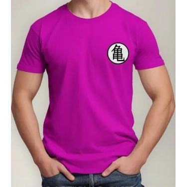 Imagem de Camiseta Camisa de Algodão Adulto Masculina Feminina  Dragon Bal l Z K