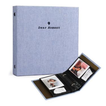 Imagem de Álbum De Fotos Instax Para 50 Fotos Dear Moment Azul