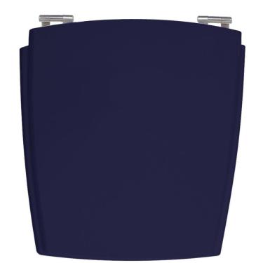 Imagem de Assento Laqueado Nuage Azul Navy Tampa Vaso Incepa Em Mdf