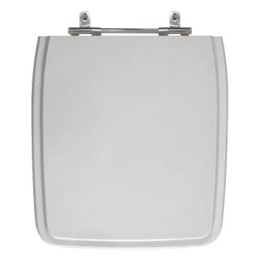 Imagem de Assento Laqueado Anturius Cinza Claro Vaso Luzarte Em Mdf