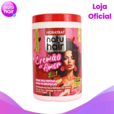 Imagem de Creme para pentear 2 em 1 NatuHair Cremão do Amor 1kg - Natuhair Cosmé