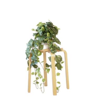 Imagem de Planta artificial Pothos Ivy Retrograde 32 para decoração de casa