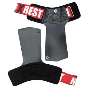 Imagem de Hand Grip NoRest Base com Botão Unissex Preto Vermelho, Preto, M