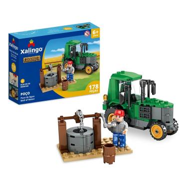 Imagem de Blocos de Montar Fazenda poço De Água 6816.5 177 Peças - Xalingo