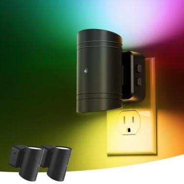 Imagem de Luz noturna L LOHAS LED que muda de 10 cores para crianças, pacote com