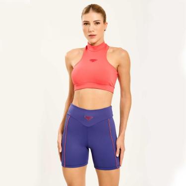 Imagem de Short Like Azul Dusk Poliamida Donna Carioca-Feminino