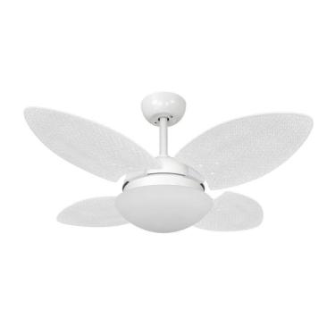 Imagem de Ventilador De Teto Volare Mini Petalo Palmae Branco 127V