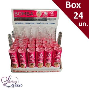 Imagem de "Box Ampola Capilar 10 ml Bomba (24 unidades) - Arovida