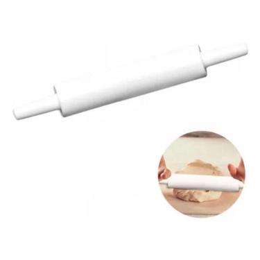 Imagem de 2X Rolo Para Massa Pizza Pão Macarrão De Plástico Grande