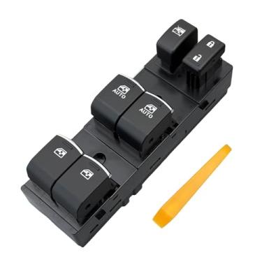 Imagem de Power Window Switch for Subaru 2016-2017 Outback Driver Side with Free Installation Pry Tool (Part# 83071-AL56C)(Two AUTO with silver edge)