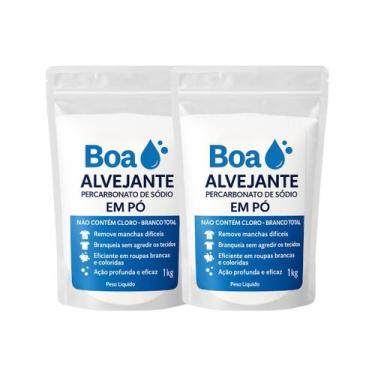Imagem de Percarbonato De Sódio 2 Kg Tira Manchas Alvejante Sem Cloro - Boa