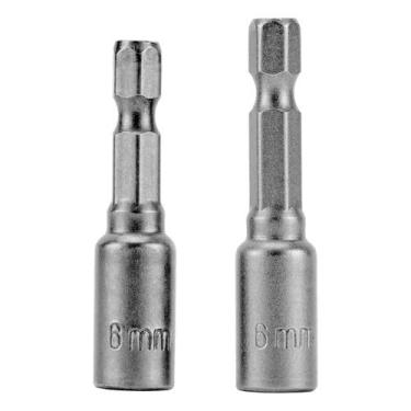 Imagem de Soquete magnetico para parafusadeira, 6 mm - l 45 mm 2 pc//mtx