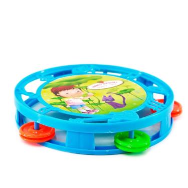 Imagem de Pandeiro Infantil 13,5cm - Tudo em Caixa