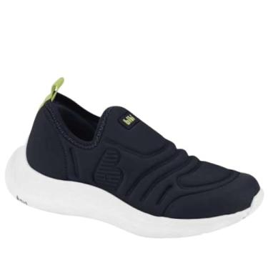 Imagem de Tênis Infantil Bibi Action Lycra Bplus Marinho/citrus Tamanho:34