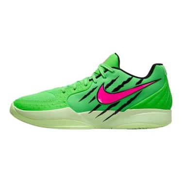 Imagem de Tênis de basquete Ja 2 (greve verde/preto/pouco volt/rosa hiper), Verde neon/preto, 15 Women/14 Men