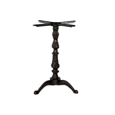 Imagem de Kit Pé De Mesa Base E Trava Veroninha Em Ferro Fundido
