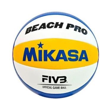 Imagem de BOLA VÔLEI DE PRAIA MIKASA BV550 - AMA/AZUL UN-Unissex