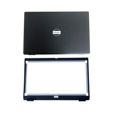 Imagem de Lyinsen Capa de substituição para laptop LCD de 15,6 polegadas, tampa traseira superior com bisel para Dell Latitude 15 3520 E3520 017XCF 17XCF 0WXN5F WXN5F Preto