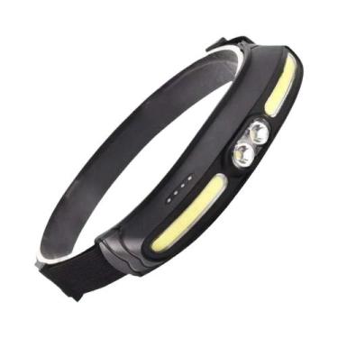 Imagem de Lanterna De Cabeça Ajustável De Luz Vermelha 350 Lúmens 210 graus Lant