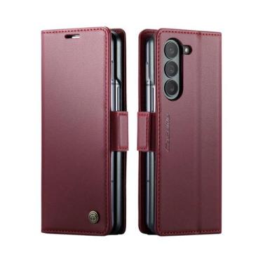 Imagem de Capa Carteira Magnética De Couro PU Para Samsung Galaxy Z Fold 7 6 5 F