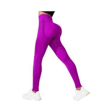 Imagem de Leggings De Yoga Sem Costura Para Mulheres, Roupas De Fitness Para Tre