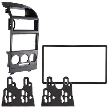 Imagem de Moldura 2 Din Astra Ar Analógico 1999 à 2012 Preta Central Painel Mp5 Som Dvd Novum Ap-Epx191