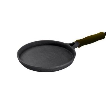 Imagem de Frigideira Ferro Cabo Silicone Preto Tapioca Omelete 18cm