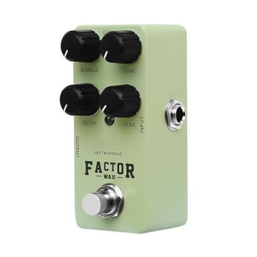 Imagem de Generic Pedal FATOR Wah, Pedal de Efeitos de Guitarra Elétrica Com Valor Q de Atenuação de Tom Ajustável, Wah Transparente Quente para Baixo de Guitarra