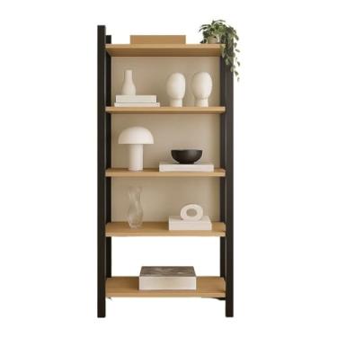 Imagem de Estante Organizador Industrial Estilo Vintage – 5 Prateleiras p/Quarto