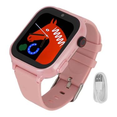 Imagem de 4g smartwatch crianças tela de toque smartwatch com câmera vídeo leitor música pedômetro alarme para meninos meninas idades 6 a 13 anos
