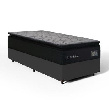 Imagem de Cama Box com Colchão de Espuma D45 Pillow Top Suport Prime Solteiro 88cm