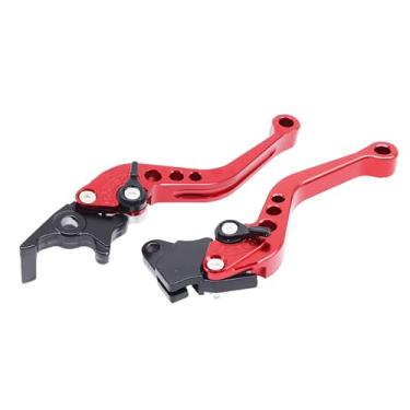 Imagem de OXCANO Alavancas de freio de motocicleta 22 mm 7/20.3 cm alavancas de embreagem de alumínio CNC guidão embreagem alavancas de freio alças de bomba de freio cilindro de embreagem universal para
