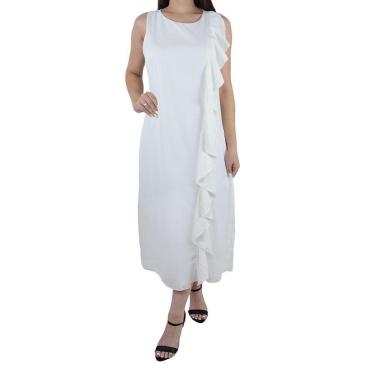 Imagem de Vestido Feminino Jumaniy Midi Off White - J2209-Feminino