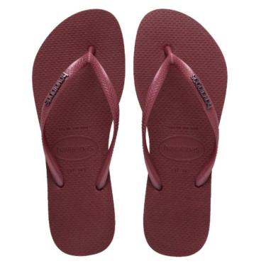 Imagem de Chinelo Havaianas Slim Logo Metallic Feminino-Feminino