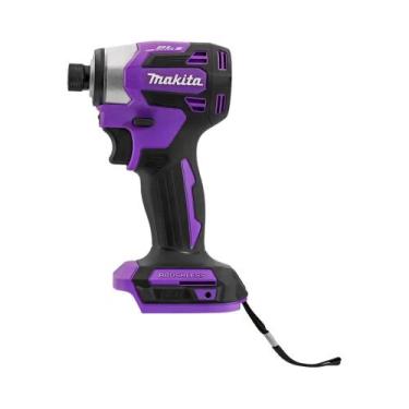 Imagem de Parafusadeira De Impacto Makita DTD173 18V Sem Fio Brushless 180Nm Com