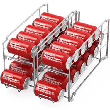 Imagem de Suporte frontal para recipiente de lata de bebida, Prata, 2